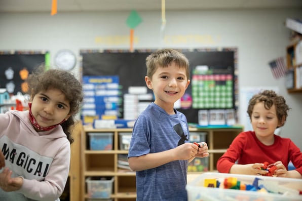 children attending daily child care