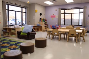 Many of the classrooms at Horizon Education Centers are large.