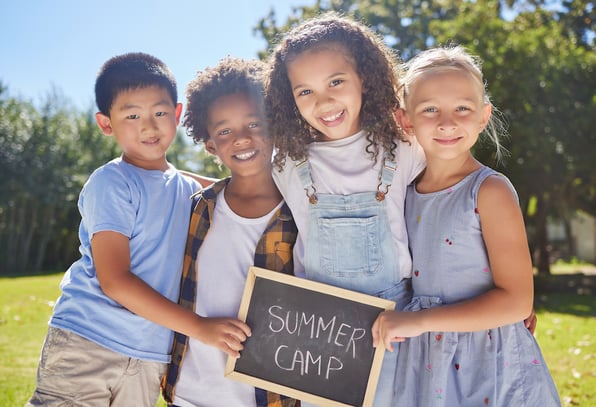 children at summer camp
